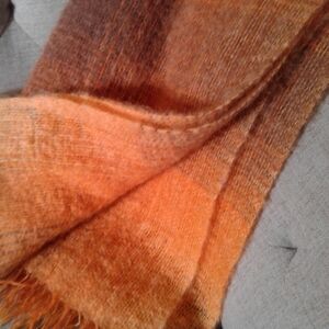 Vintage Robert Burns Scotland Wool Mohair Throw